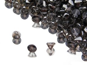 Намистини Button 4 мм Crystal Chrome