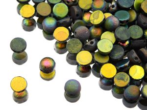 Намистини Cabochon Duo 6 мм Crystal Etched Full Vitrail