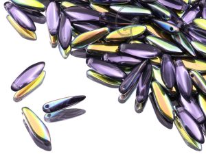 Намистини Dagger 5×16 мм Light Violet Vitrail