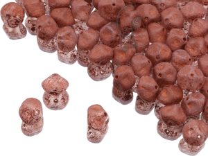 Намистини Метеорити 13 мм Crystal Etched Red Copper Finish