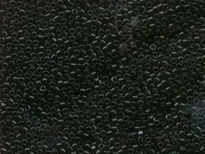 Намистини Бісер Miyuki Delica 11/0 Black (DB10)
