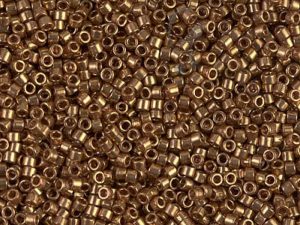 Намистини Бісер Miyuki Delica 11/0 Metallic Light Bronze (DB22L)