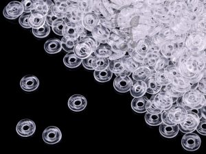 Намистини O bead 4×1 мм Crystal