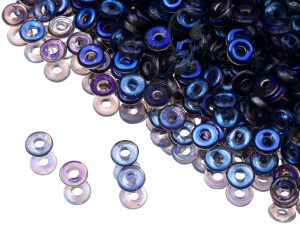 Намистини O bead 4×1 мм Crystal Azuro