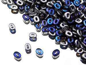Намистини One Bead 3,5×5 мм Crystal Bermuda Blue