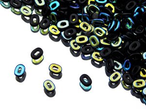 Намистини One Bead 3,5×5 мм Jet AB