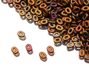 Намистини One Bead 3,5×5 мм Metallic Mix