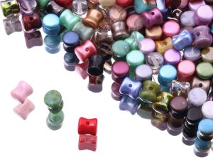 Намистини Pellet 4×6 мм Мікс