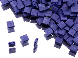 Намистини Miyuki Tila Matted Opaque Cobalt Luster (TL2075)