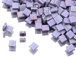Намистини Miyuki Tila Opaque Cement Grey Matted AB (TL498FR)
