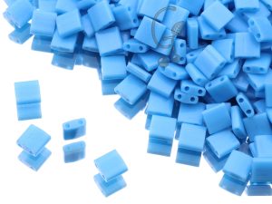 Намистини Miyuki Tila Opaque Turquoise Blue (TL413)