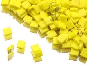 Намистини Miyuki Tila Opaque Yellow (TL404)