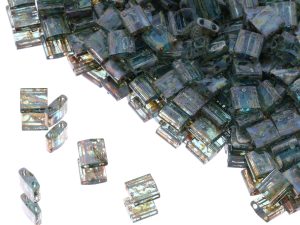 Намистини Miyuki Tila Picasso Transparent Olivine (TL4506)