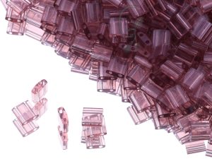 Намистини Miyuki Tila Transparent Smoky Amethyst (TL142)