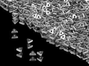 Намистини Tri-bead 4,5 мм Aluminium Silver