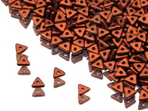 Намистини Tri-bead 4,5 мм Copper
