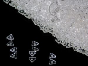 Намистини Tri-bead 4,5 мм Crystal