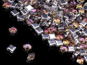 Намистини WibeDuo 8 мм Crystal Prismatic Sunset