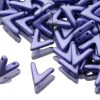 Ava Bead Alabaster Metallic Violet