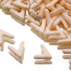 Ava Bead Chalk White Champagne Luster