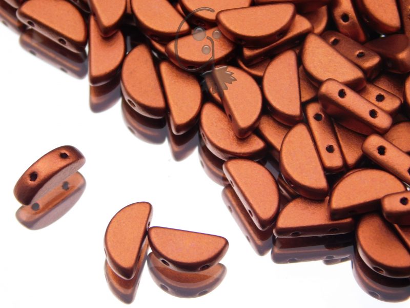 Semi Circle Beads Copper