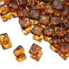 Silky Beads Crystal Dark Travertin