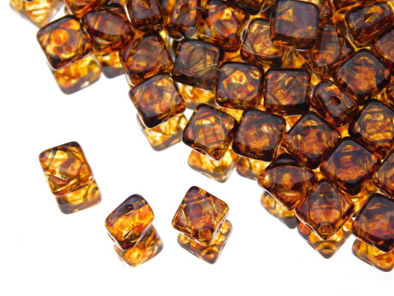 Silky Beads Crystal Dark Travertin