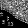 Tri-bead Aluminium Silver