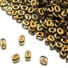 One Bead Crystal Amber