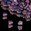 2-hole Bell Chalk White Alabaster Lilac Picasso