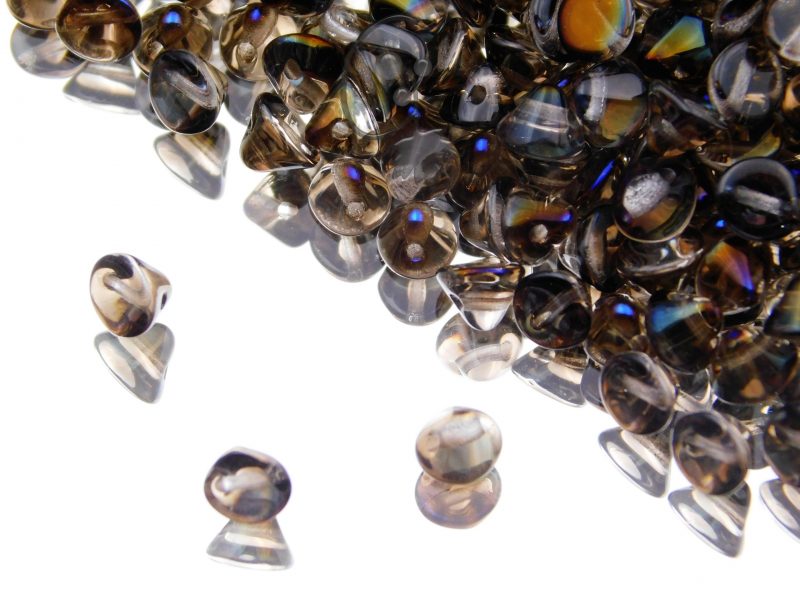 Button Bead Crystal Azuro