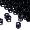 Glass Rings 9 mm Jet
