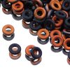 Glass Rings Jet Sunset Matted