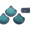 Ginkgo Bead Polychrome Indigo Orchid