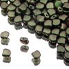 Ginkgo Bead Polychrome Olive Mauve