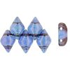GemDuo Beads Luster Transparent Amethyst