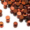 2-hole Cabochon Crystal Etched Sunset Full