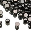 2-hole Cabochon Crystal Full Chrome