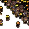 2-hole Cabochon Crystal Magic Green