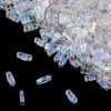 Quarter Tila Beads Crystal AB