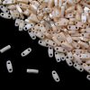 Quarter Tila Beads Light Caramel Ceylon